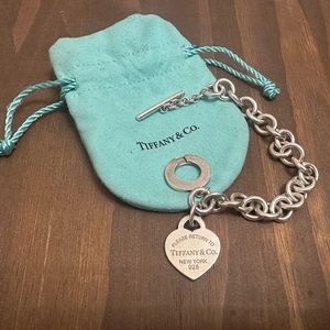 Tiffany & Co. Heart Tag Toggle Bracelet